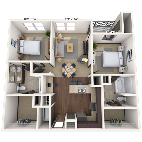 Preston Hollow 011407 floor plan